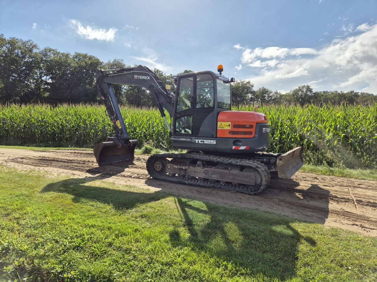 Kettenbagger a típus Terex TC 125, Gebrauchtmaschine ekkor: Fleringen (Kép 4)