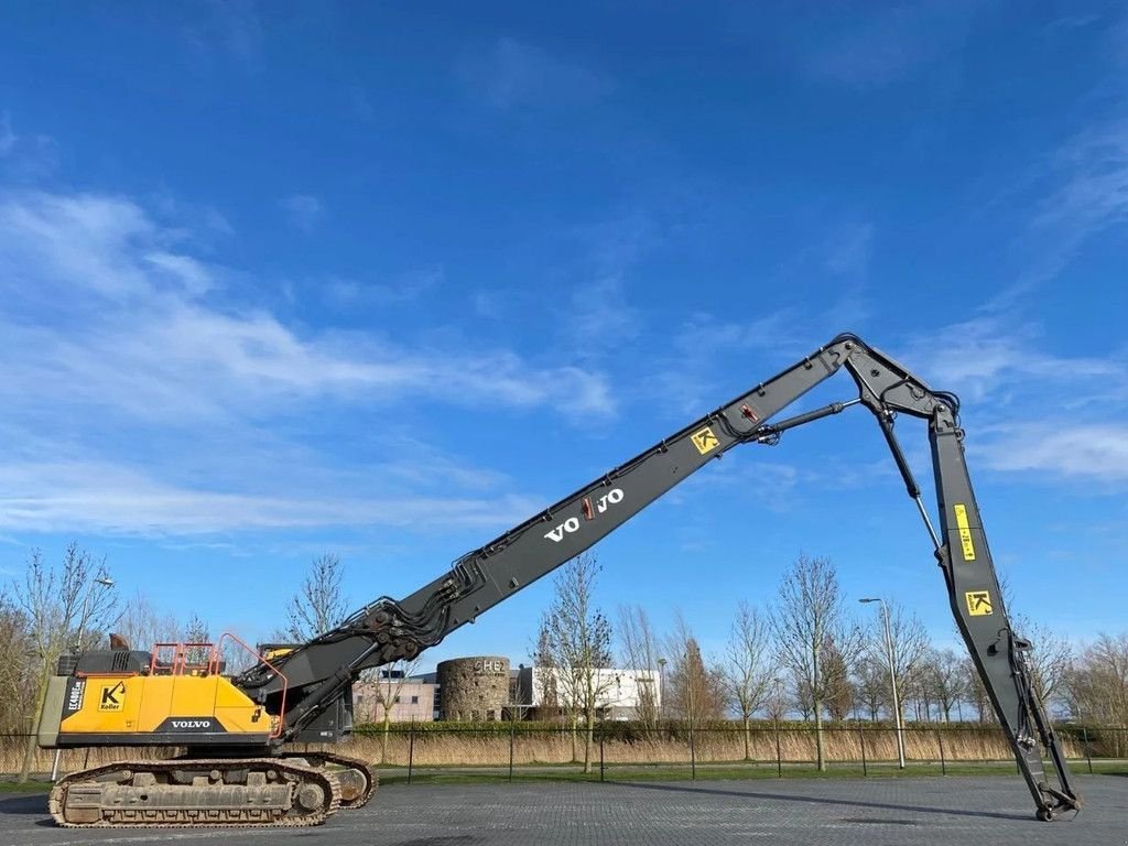 Kettenbagger van het type Volvo EC 480 EHR 28 METER 2X BOOM EXT U/C DEMOLITION ABBRUCH, Gebrauchtmaschine in Marknesse (Foto 4)