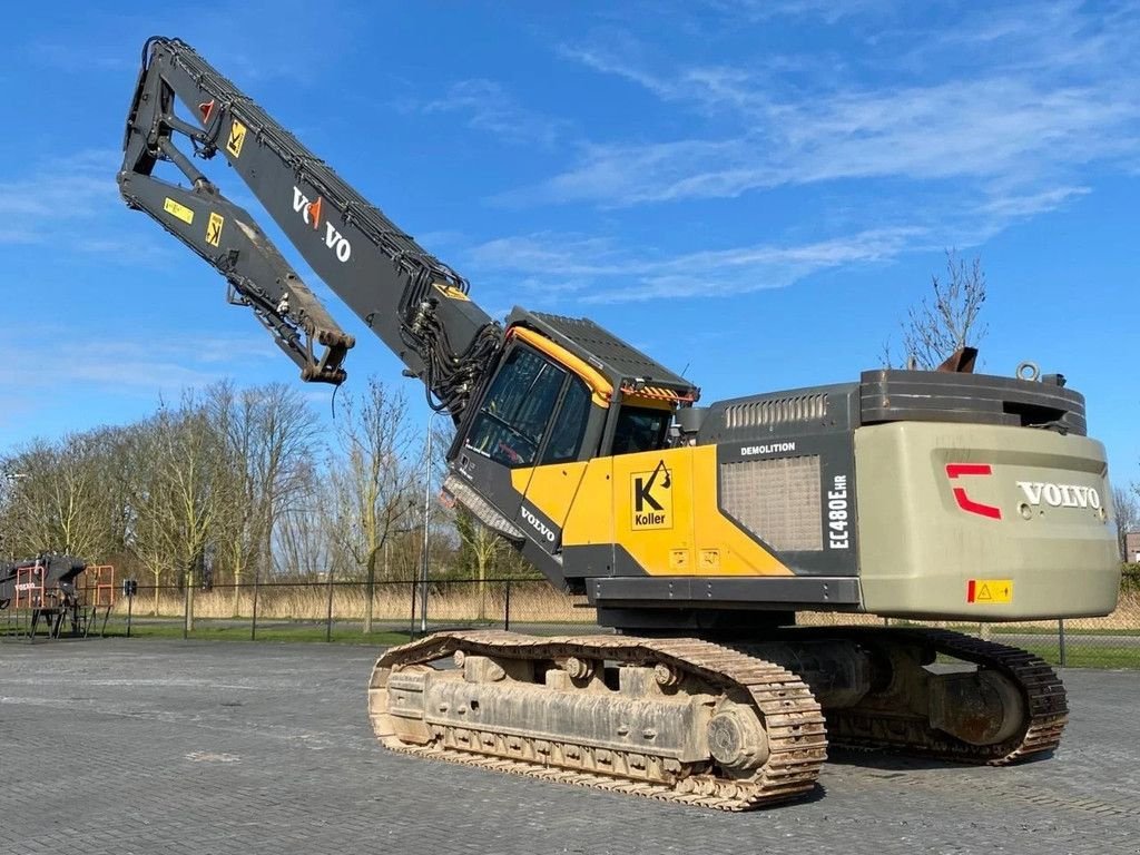 Kettenbagger of the type Volvo EC 480 EHR 28 METER 2X BOOM EXT U/C DEMOLITION ABBRUCH, Gebrauchtmaschine in Marknesse (Picture 3)