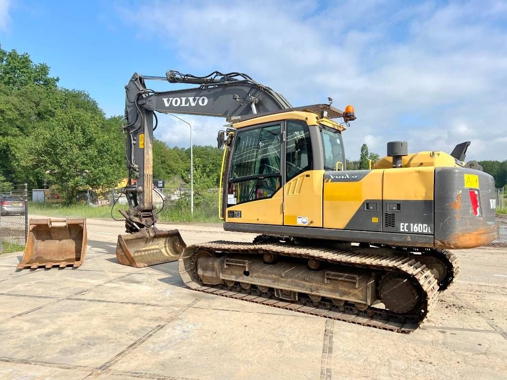 Kettenbagger typu Volvo EC160DL - 7.255 hours - 2 buckets, Gebrauchtmaschine w Veldhoven (Zdjęcie 3)