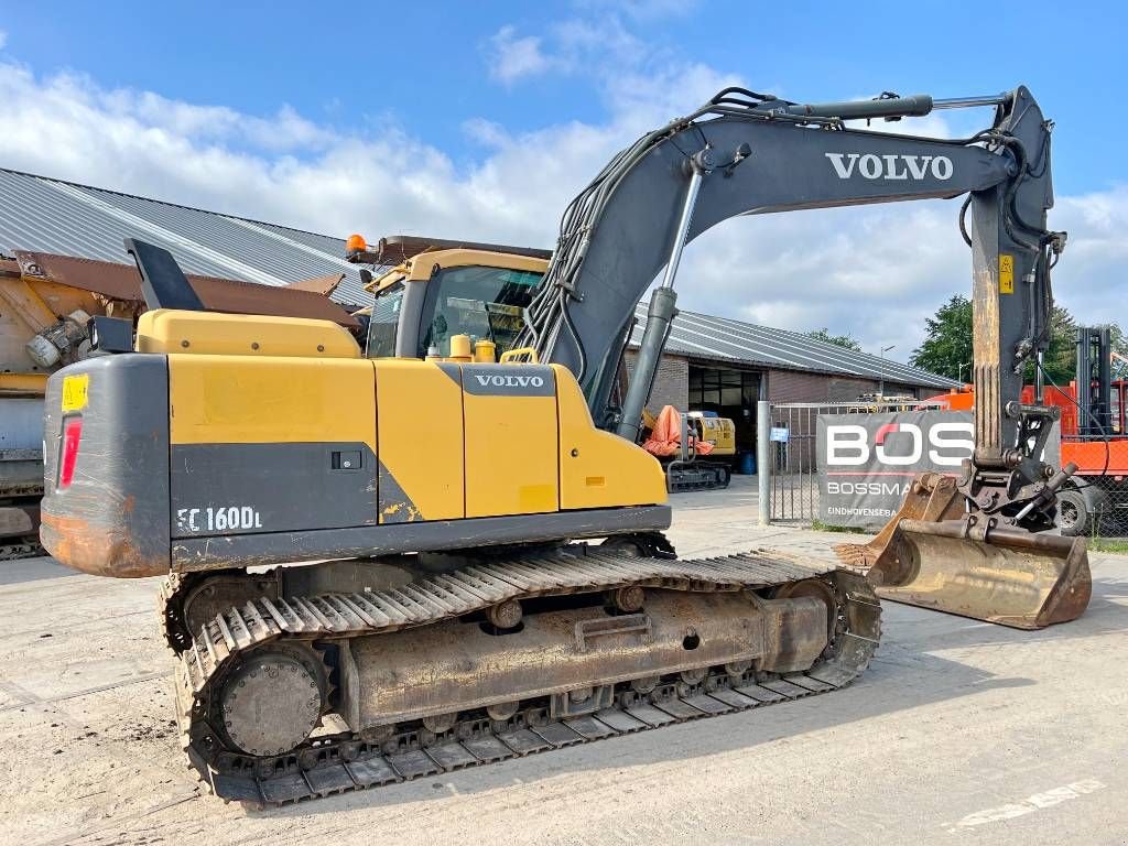 Kettenbagger del tipo Volvo EC160DL - Tilting + Digging Bucket / Low Hours, Gebrauchtmaschine In Veldhoven (Immagine 5)