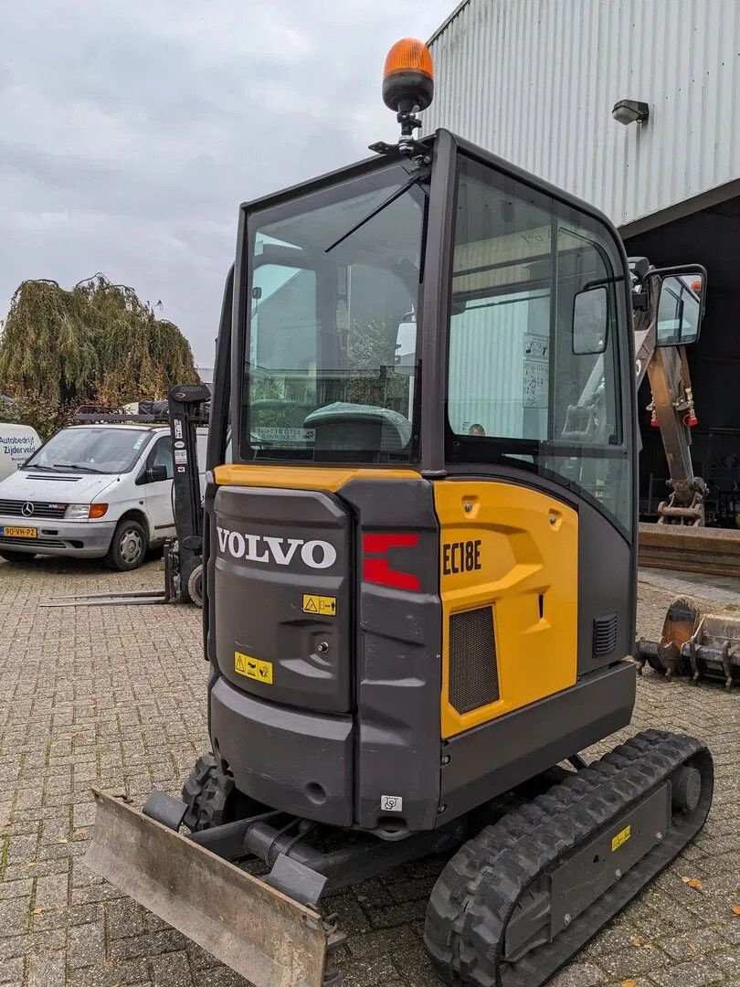 Kettenbagger Türe ait Volvo EC18E, Gebrauchtmaschine içinde Groningen (resim 10)