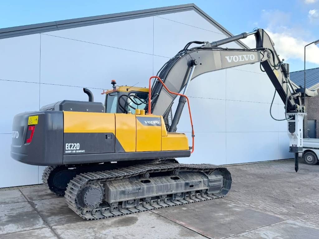 Kettenbagger typu Volvo EC220DB + Maxx 2000 Hammer - New / Unused / 2024, Gebrauchtmaschine w Veldhoven (Zdjęcie 5)