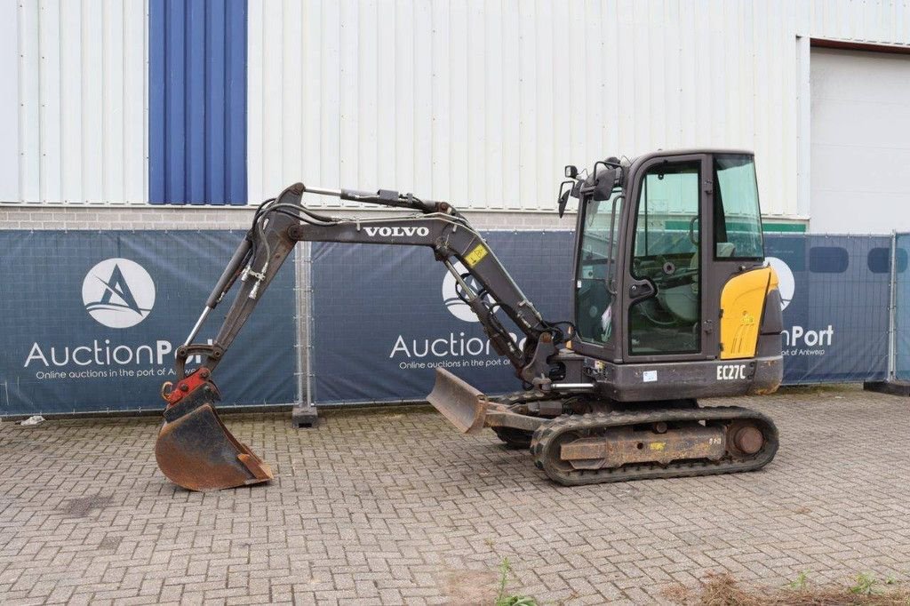 Kettenbagger Türe ait Volvo EC27C, Gebrauchtmaschine içinde Antwerpen (resim 1)