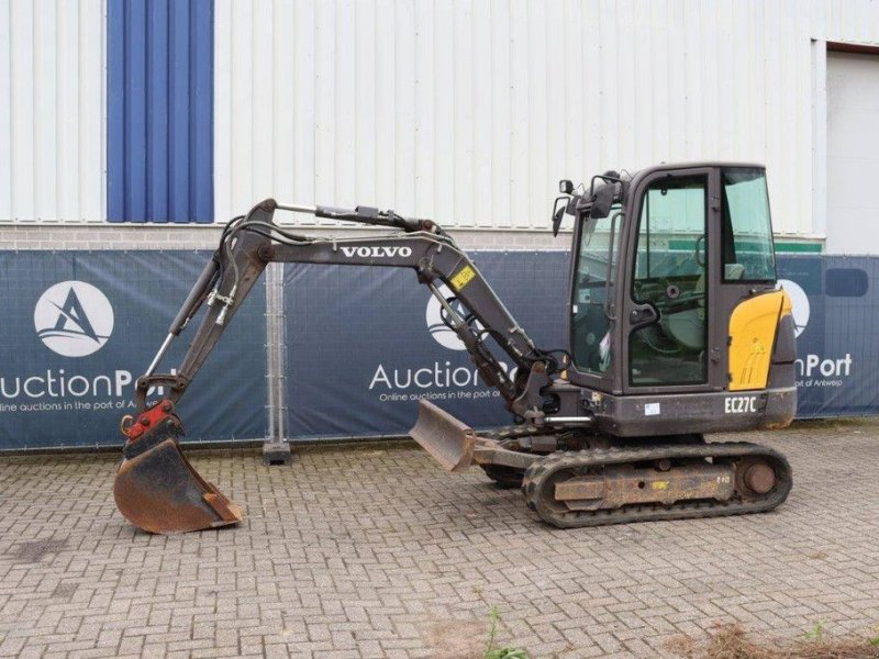 Kettenbagger Türe ait Volvo EC27C, Gebrauchtmaschine içinde Antwerpen (resim 1)