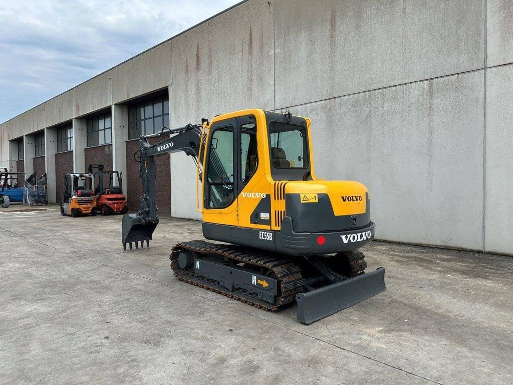 Kettenbagger des Typs Volvo EC55B, Gebrauchtmaschine in Antwerpen (Bild 7)