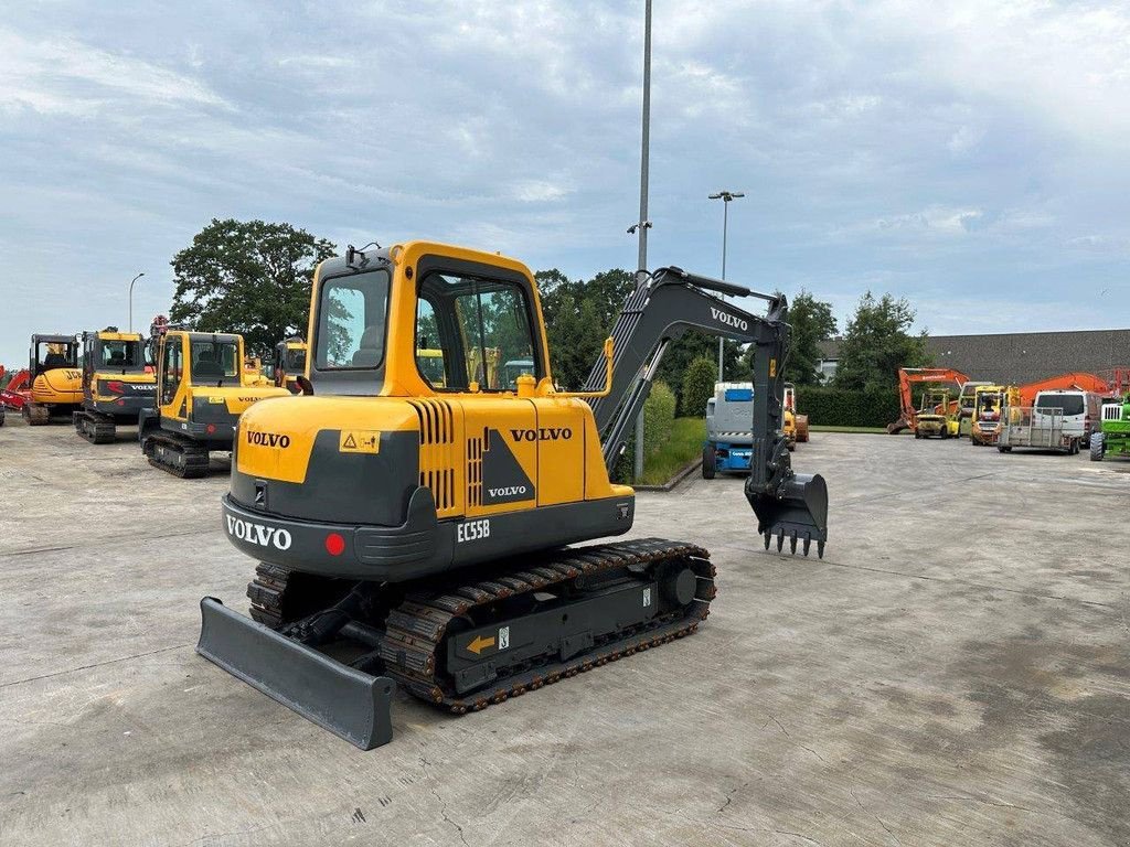 Kettenbagger Türe ait Volvo EC55B, Gebrauchtmaschine içinde Antwerpen (resim 4)