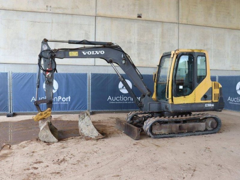 Kettenbagger del tipo Volvo EC55BPRO, Gebrauchtmaschine en Antwerpen (Imagen 1)