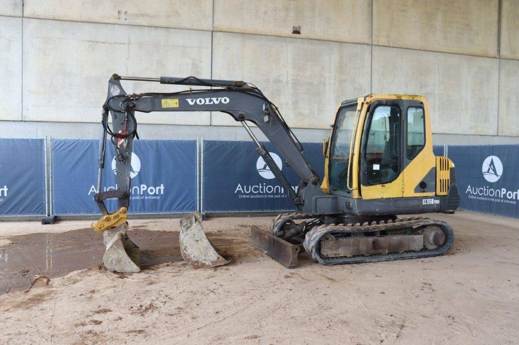 Kettenbagger a típus Volvo EC55BPRO, Gebrauchtmaschine ekkor: Antwerpen (Kép 1)