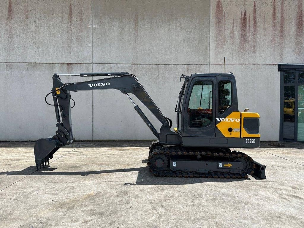 Kettenbagger del tipo Volvo EC55D, Gebrauchtmaschine en Antwerpen (Imagen 8)