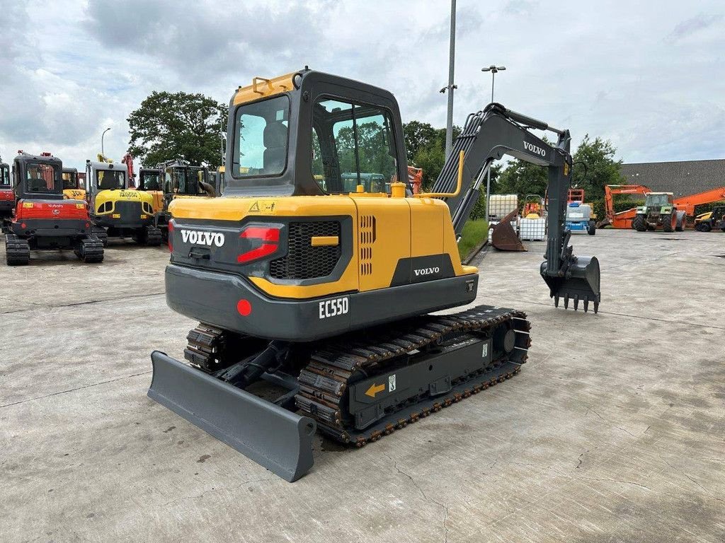 Kettenbagger des Typs Volvo EC55D, Gebrauchtmaschine in Antwerpen (Bild 5)