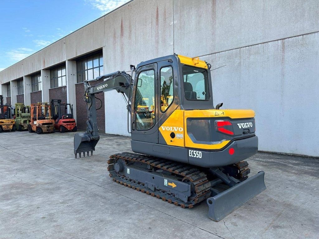 Kettenbagger des Typs Volvo EC55D, Gebrauchtmaschine in Antwerpen (Bild 7)