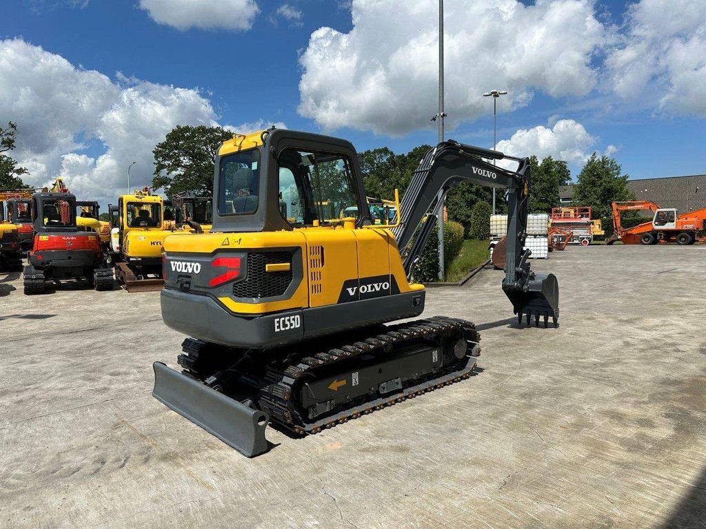 Kettenbagger des Typs Volvo EC55D, Gebrauchtmaschine in Antwerpen (Bild 4)