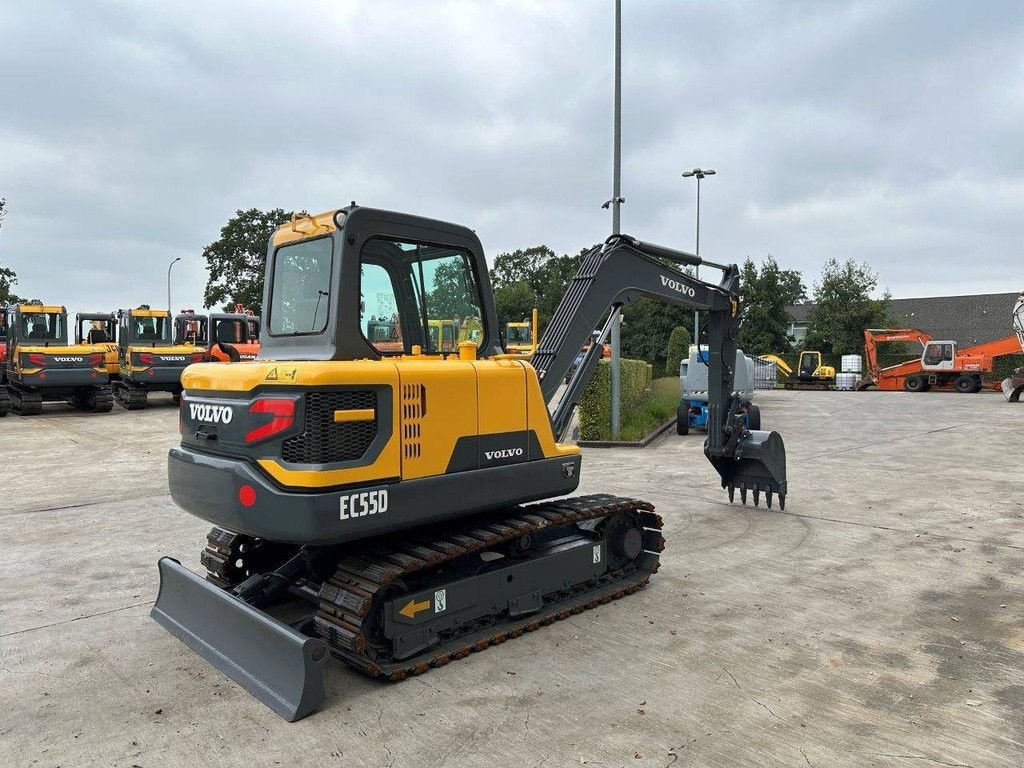 Kettenbagger des Typs Volvo EC55D, Gebrauchtmaschine in Antwerpen (Bild 4)