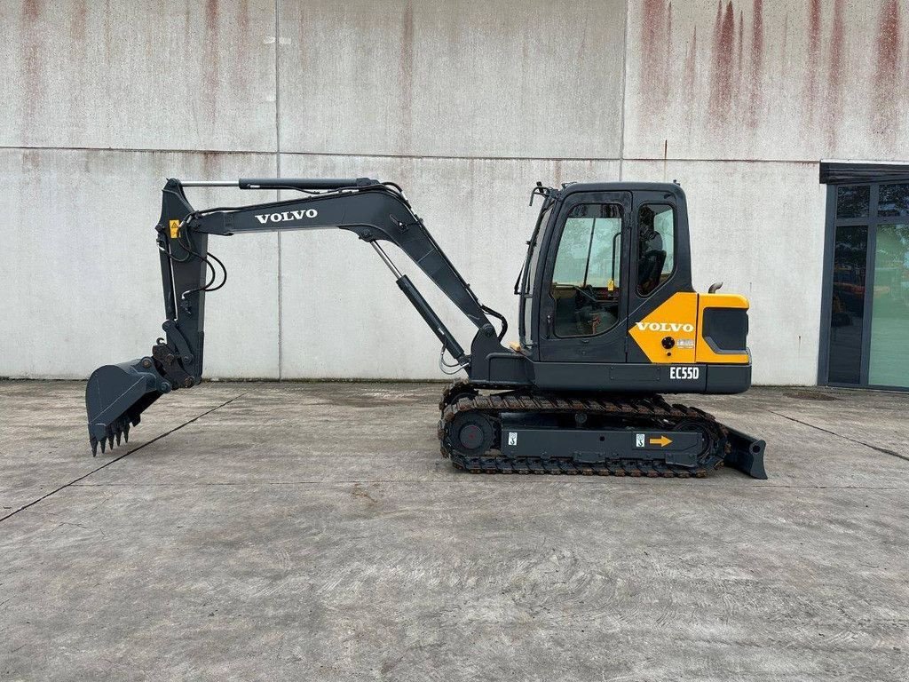 Kettenbagger typu Volvo EC55D, Gebrauchtmaschine w Antwerpen (Zdjęcie 8)