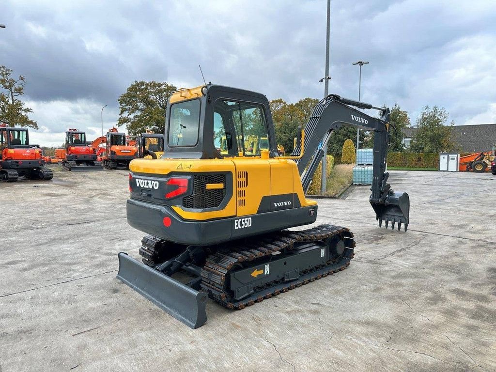 Kettenbagger des Typs Volvo EC55D, Gebrauchtmaschine in Antwerpen (Bild 4)