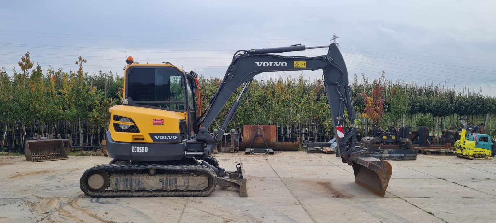 Kettenbagger of the type Volvo Ecr 58 d, Gebrauchtmaschine in Kesteren (Picture 1)