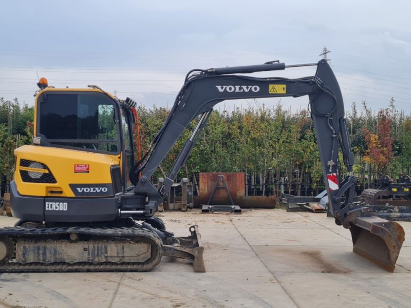 Kettenbagger typu Volvo Ecr 58 d, Gebrauchtmaschine v Kesteren