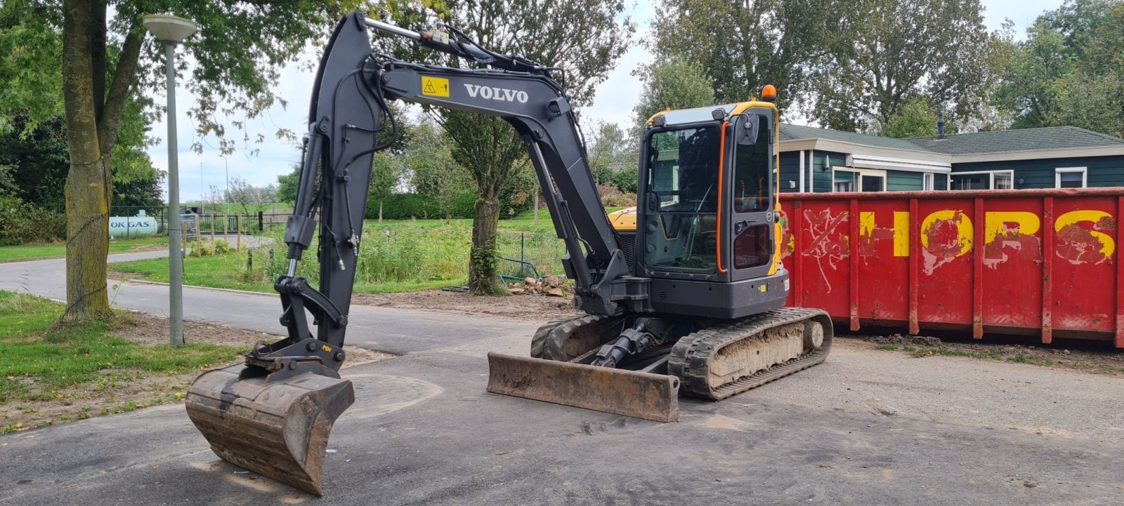 Kettenbagger du type Volvo Ecr 58 d, Gebrauchtmaschine en Kesteren (Photo 11)