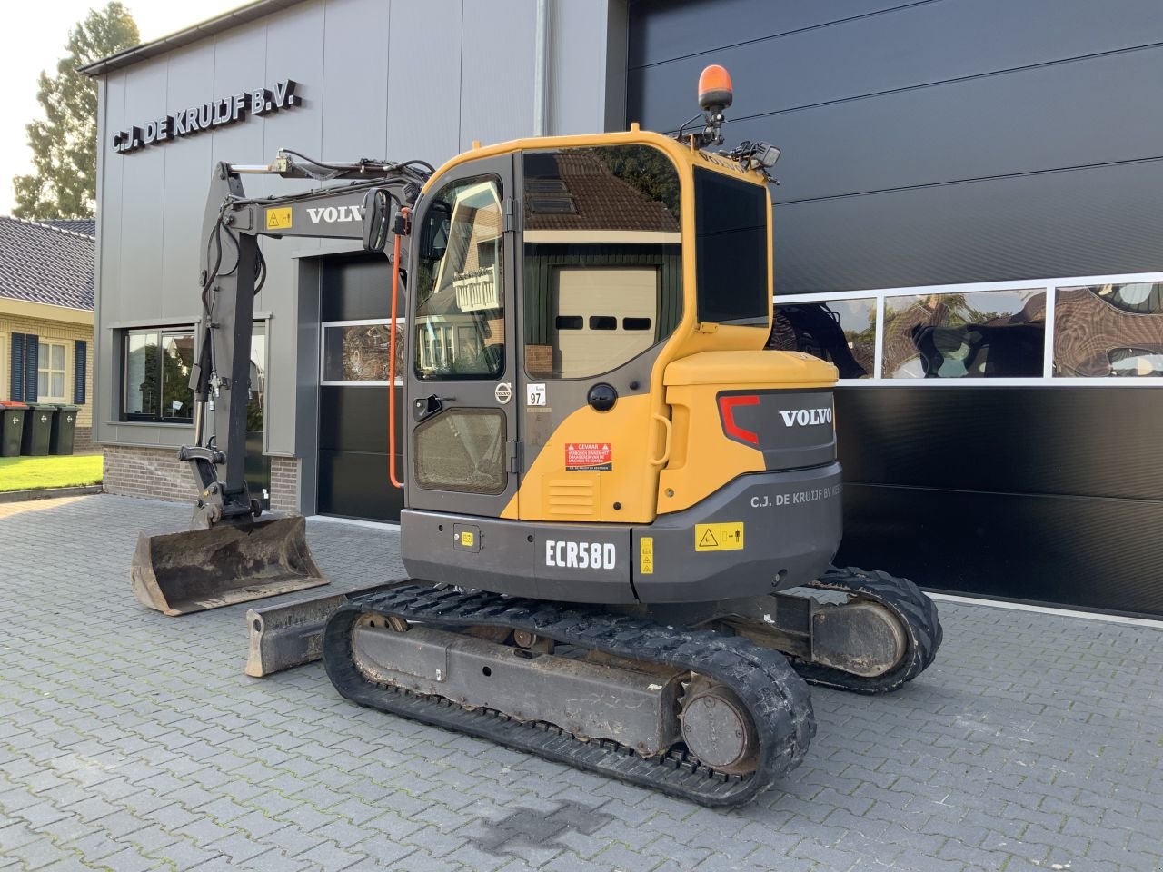 Kettenbagger za tip Volvo Ecr 58 d, Gebrauchtmaschine u Kesteren (Slika 1)