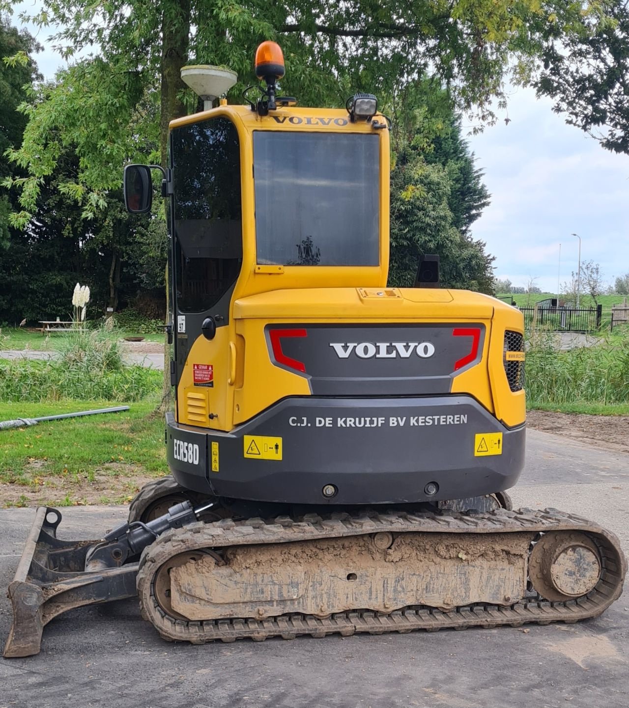 Kettenbagger of the type Volvo Ecr 58 d, Gebrauchtmaschine in Kesteren (Picture 1)