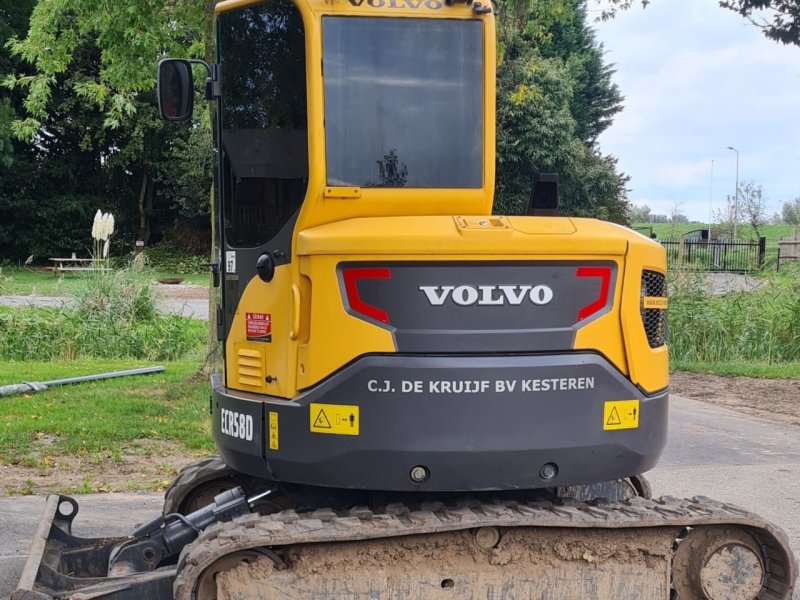 Kettenbagger typu Volvo Ecr 58 d, Gebrauchtmaschine w Kesteren