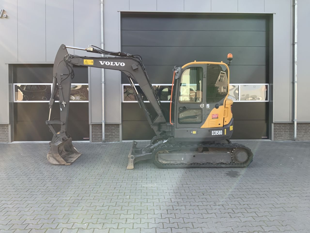 Kettenbagger Türe ait Volvo Ecr 58 d, Gebrauchtmaschine içinde Kesteren (resim 2)