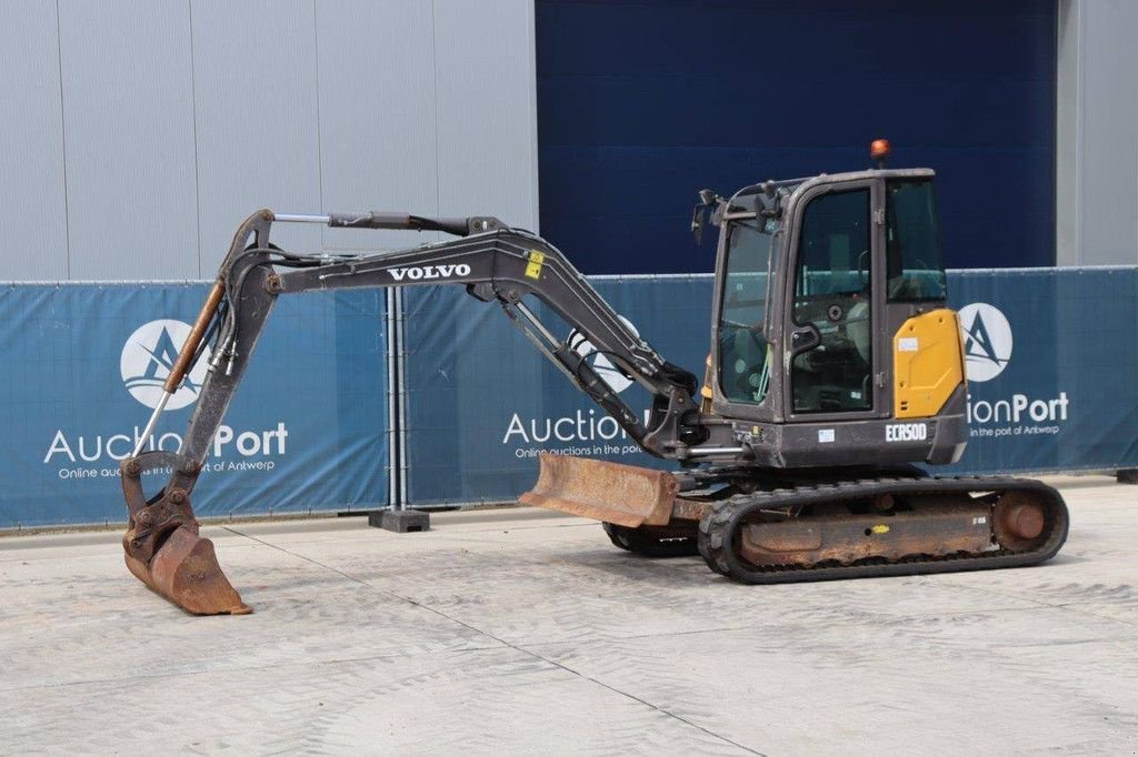 Kettenbagger van het type Volvo ECR50D, Gebrauchtmaschine in Antwerpen (Foto 10)