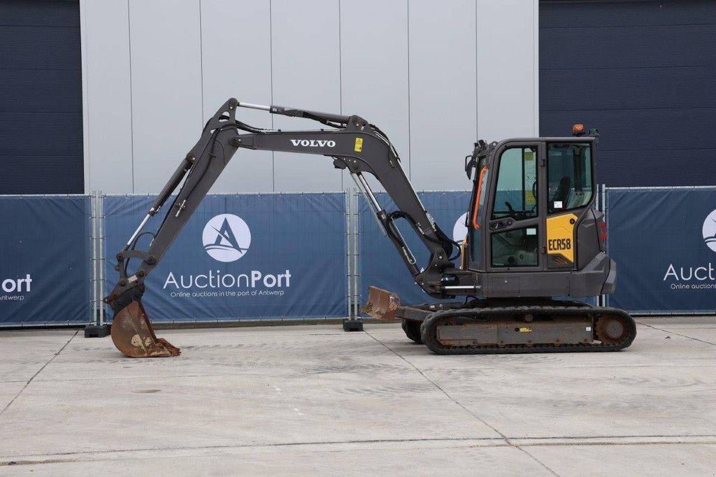 Kettenbagger Türe ait Volvo ECR58, Gebrauchtmaschine içinde Antwerpen (resim 1)