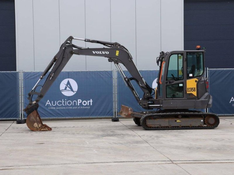 Kettenbagger van het type Volvo ECR58, Gebrauchtmaschine in Antwerpen (Foto 1)