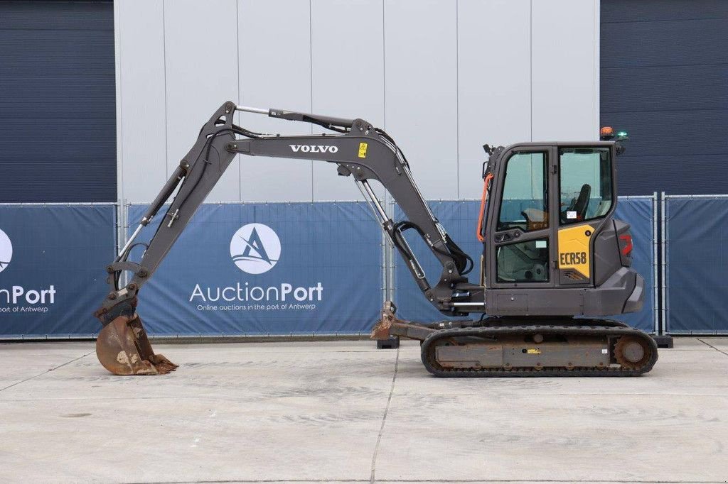 Kettenbagger Türe ait Volvo ECR58, Gebrauchtmaschine içinde Antwerpen (resim 2)