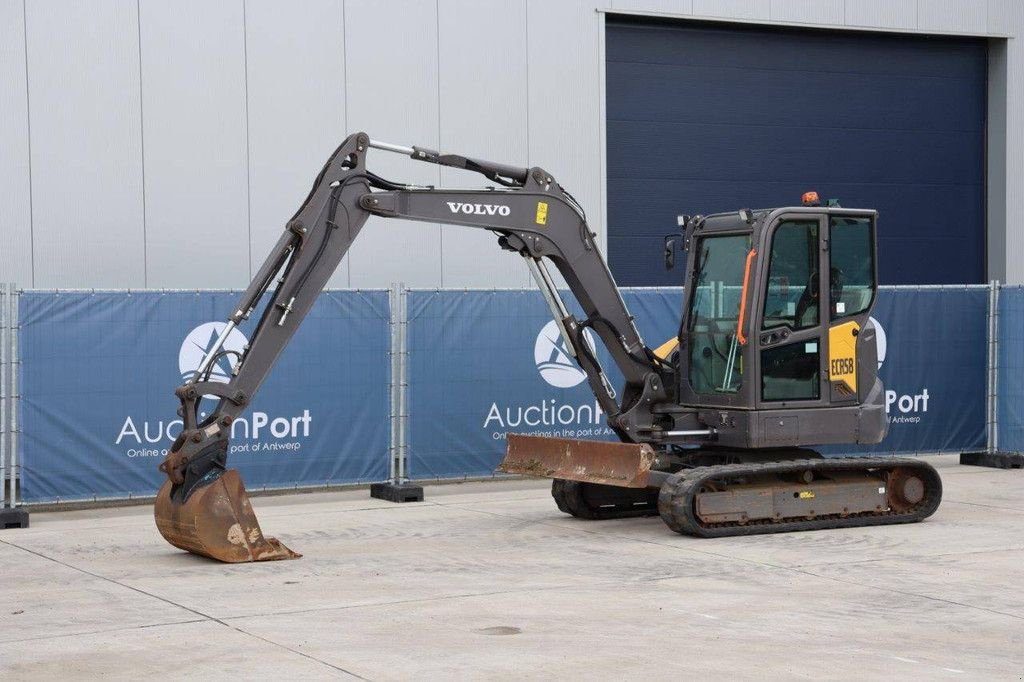 Kettenbagger Türe ait Volvo ECR58, Gebrauchtmaschine içinde Antwerpen (resim 10)