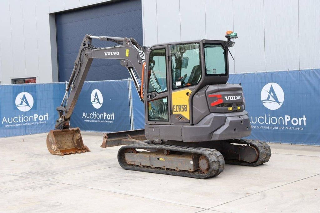 Kettenbagger Türe ait Volvo ECR58, Gebrauchtmaschine içinde Antwerpen (resim 4)