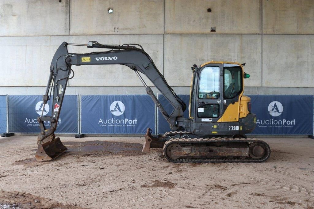 Kettenbagger Türe ait Volvo ECR88D, Gebrauchtmaschine içinde Antwerpen (resim 2)