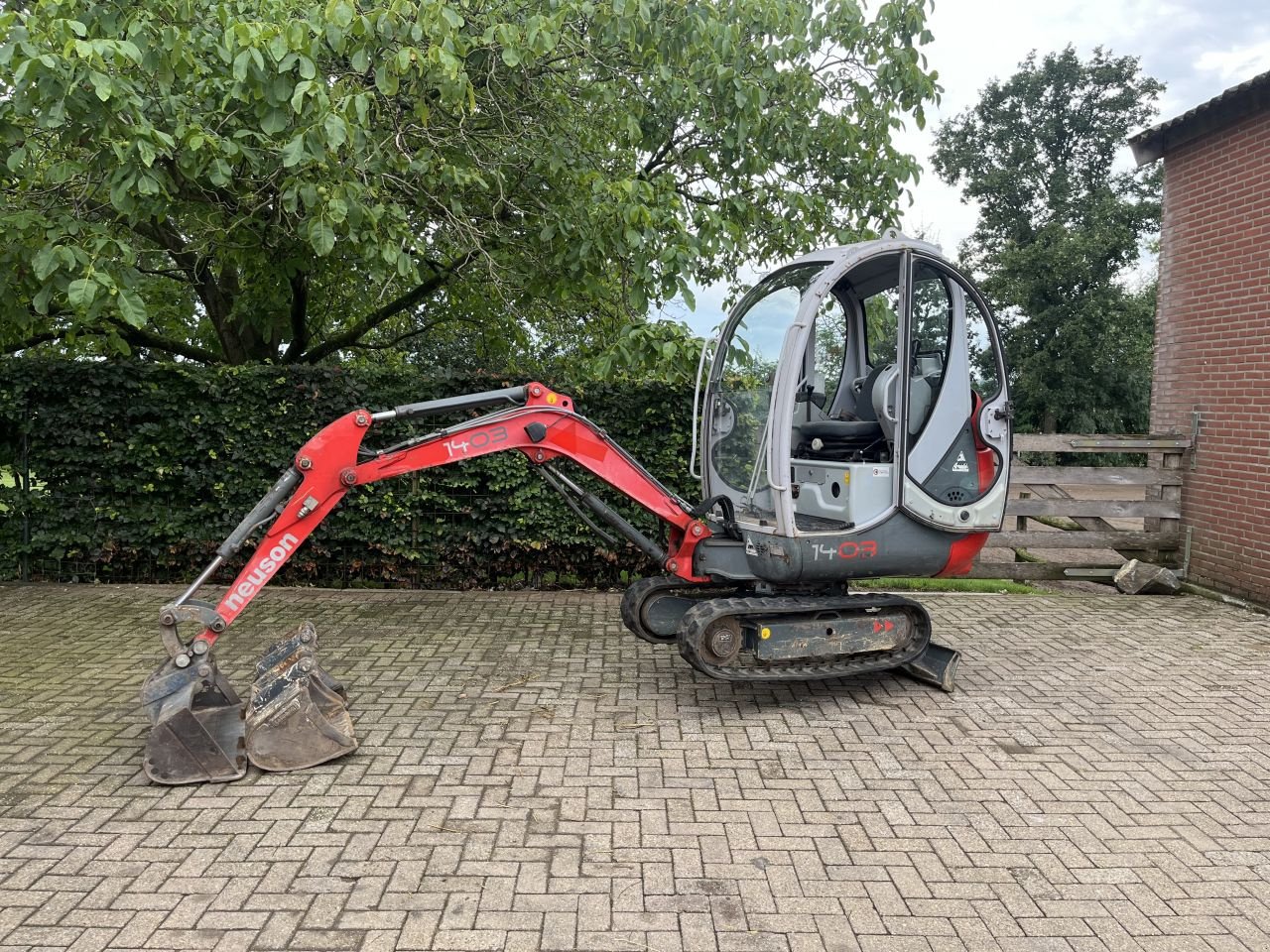 Kettenbagger van het type Wacker Neuson 1403 RD, Gebrauchtmaschine in Buggenum (Foto 10)