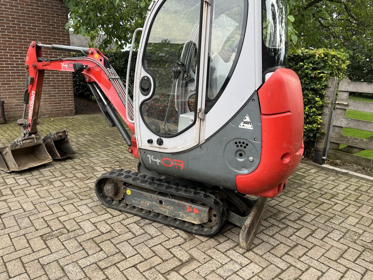 Kettenbagger van het type Wacker Neuson 1403 RD, Gebrauchtmaschine in Buggenum (Foto 5)