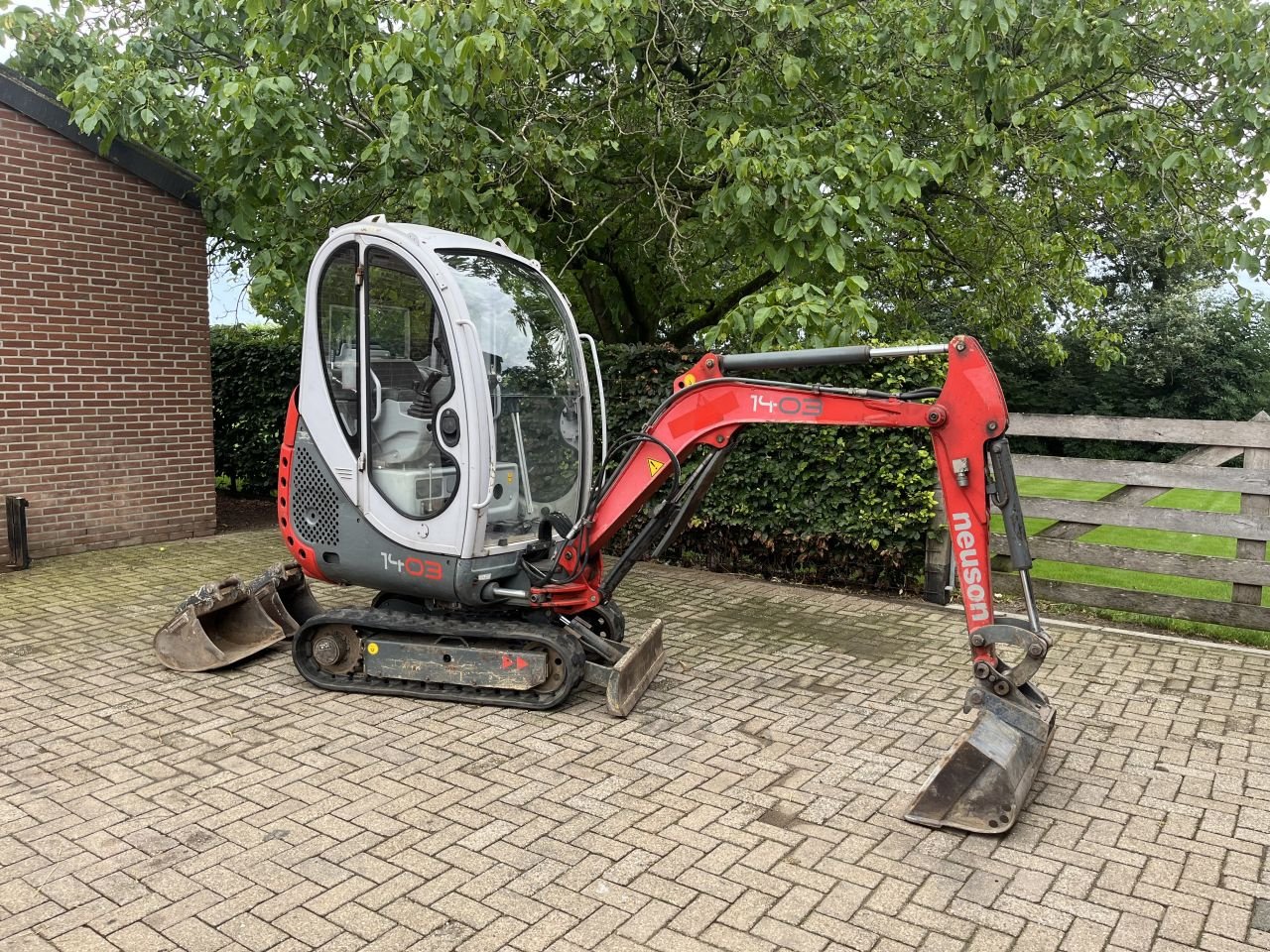 Kettenbagger van het type Wacker Neuson 1403 RD, Gebrauchtmaschine in Buggenum (Foto 11)