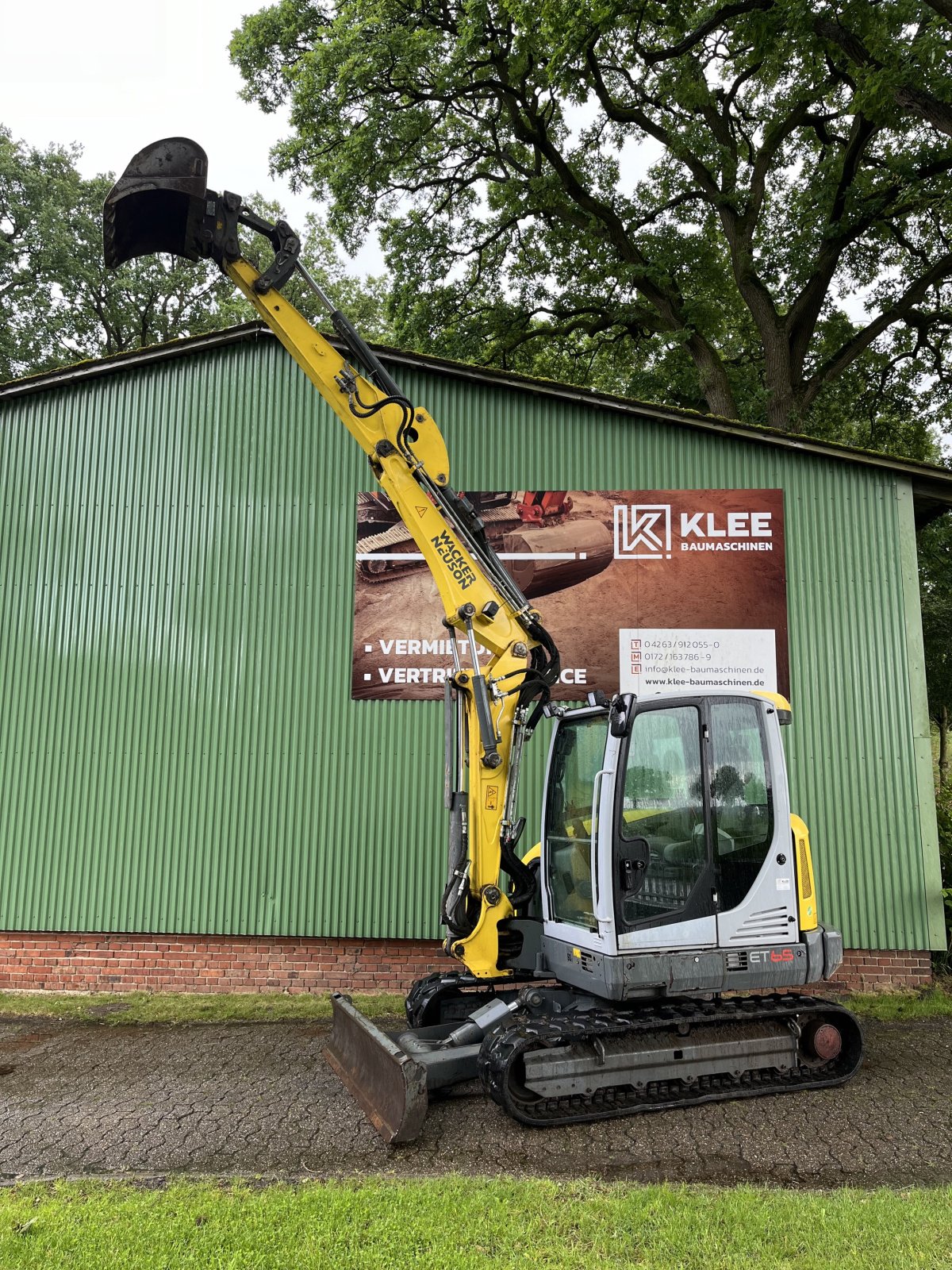 Kettenbagger van het type Wacker Neuson ET 65, Gebrauchtmaschine in Scheeßel (Foto 8)