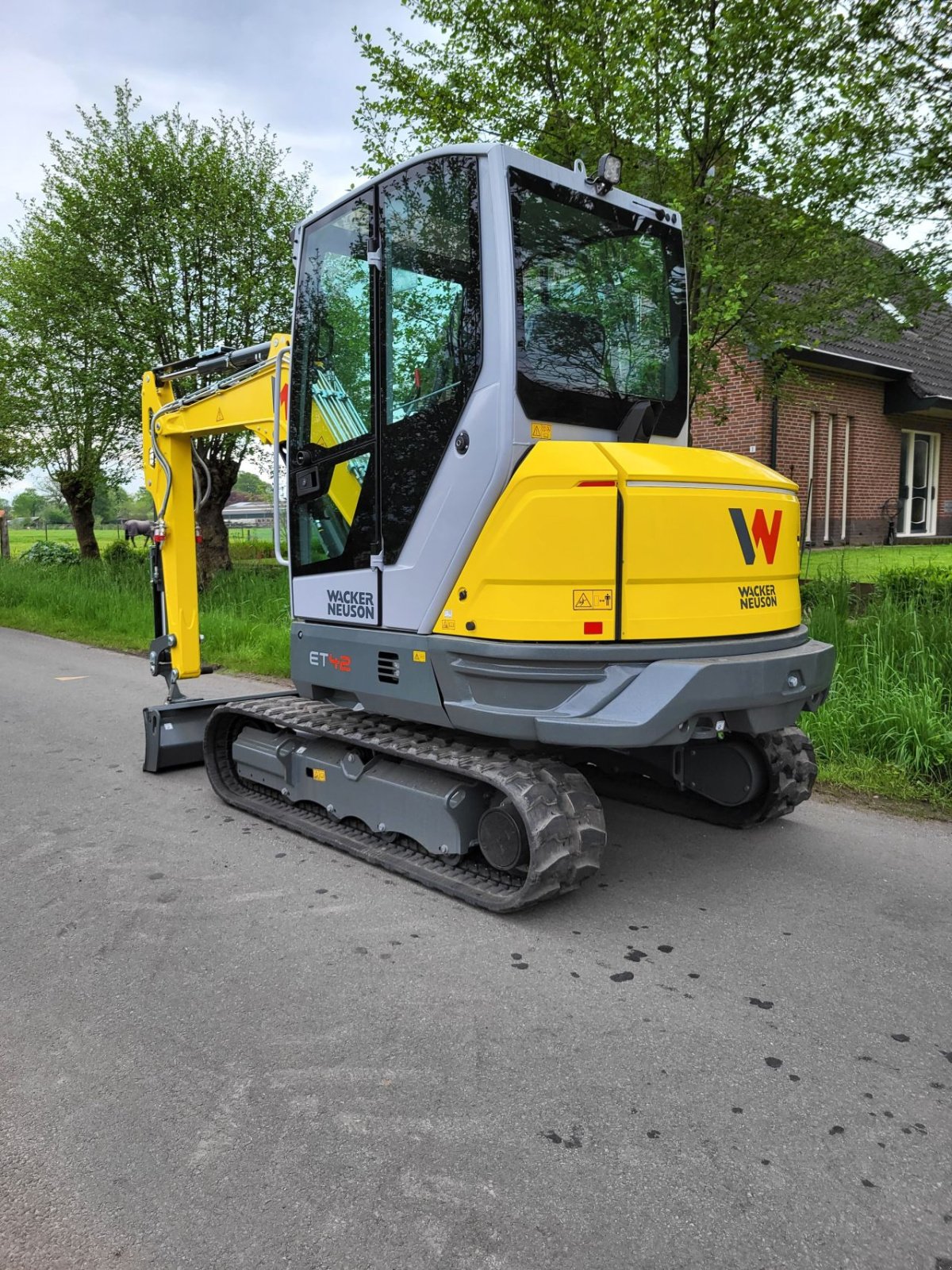 Kettenbagger van het type Wacker Neuson ET42, Neumaschine in Ede (Foto 4)