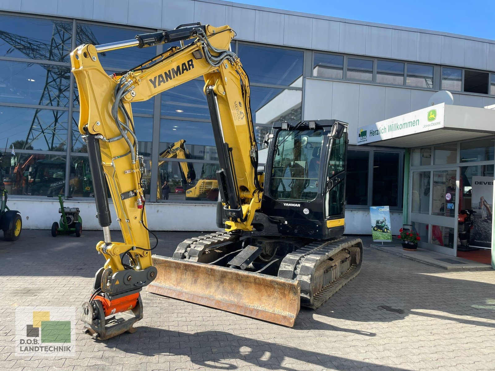 Kettenbagger van het type Yanmar SV 100, Gebrauchtmaschine in Regensburg (Foto 1)