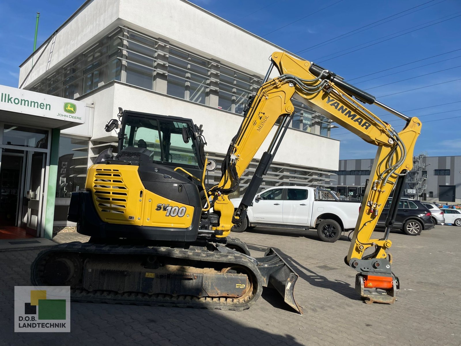 Kettenbagger typu Yanmar SV 100, Gebrauchtmaschine v Regensburg (Obrázok 3)