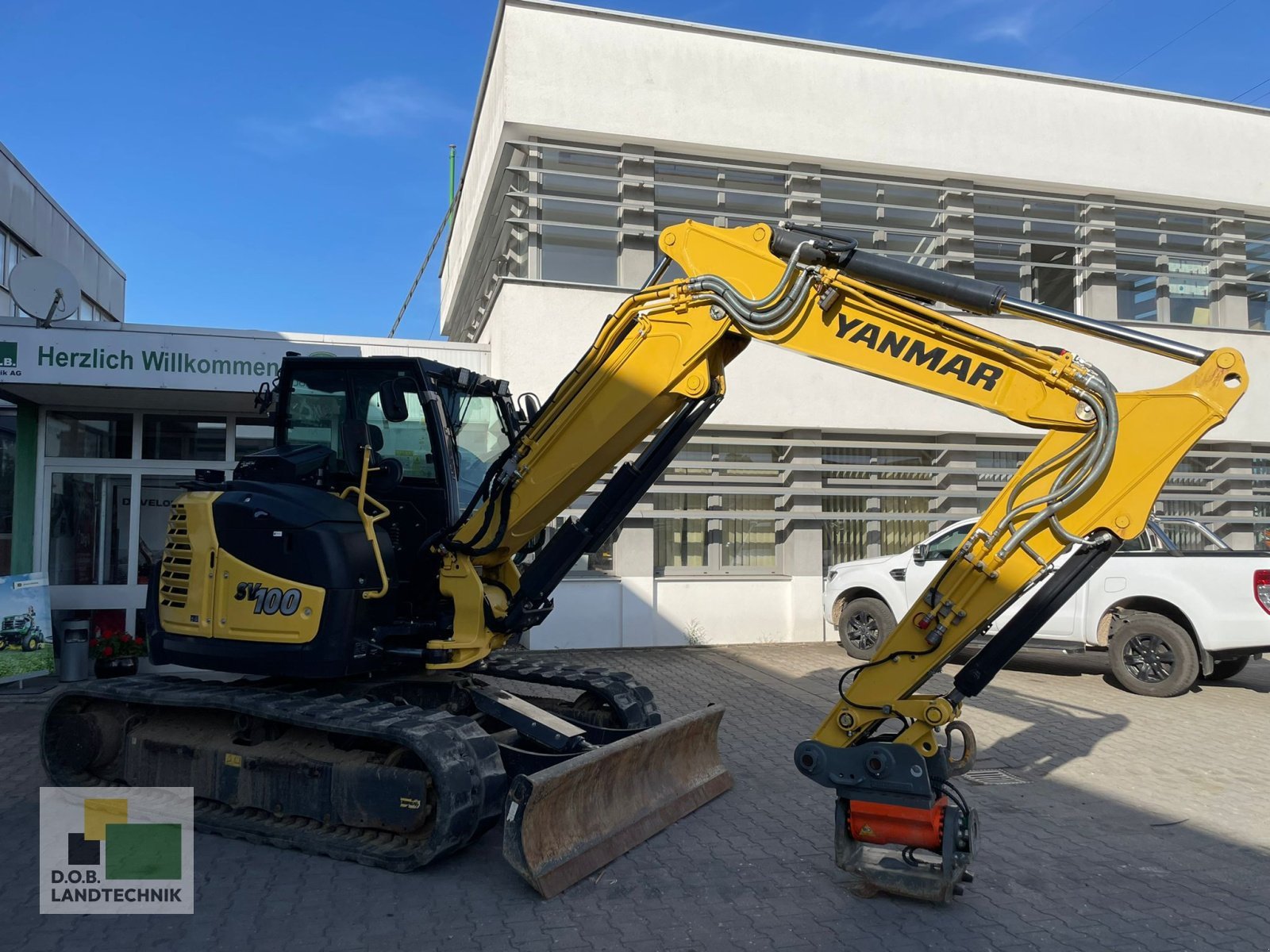 Kettenbagger del tipo Yanmar SV 100, Gebrauchtmaschine In Regensburg (Immagine 8)