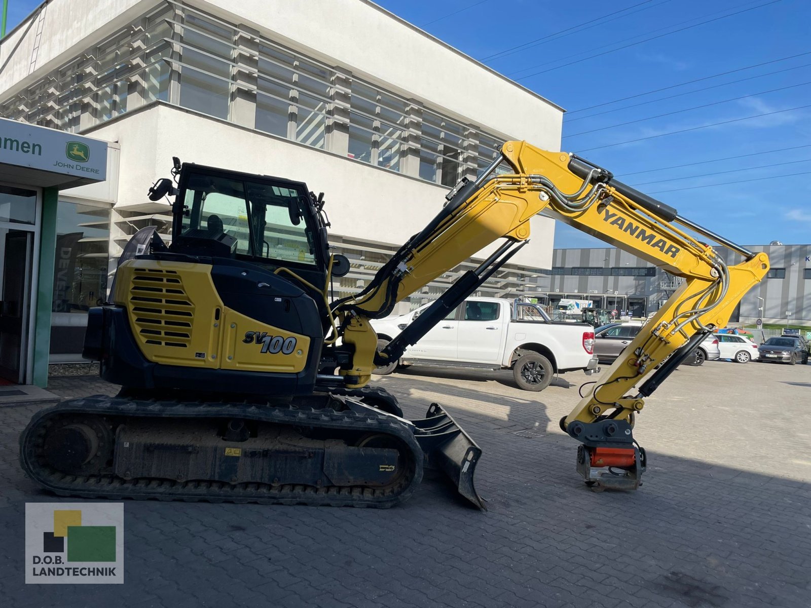 Kettenbagger del tipo Yanmar SV 100, Gebrauchtmaschine In Regensburg (Immagine 9)