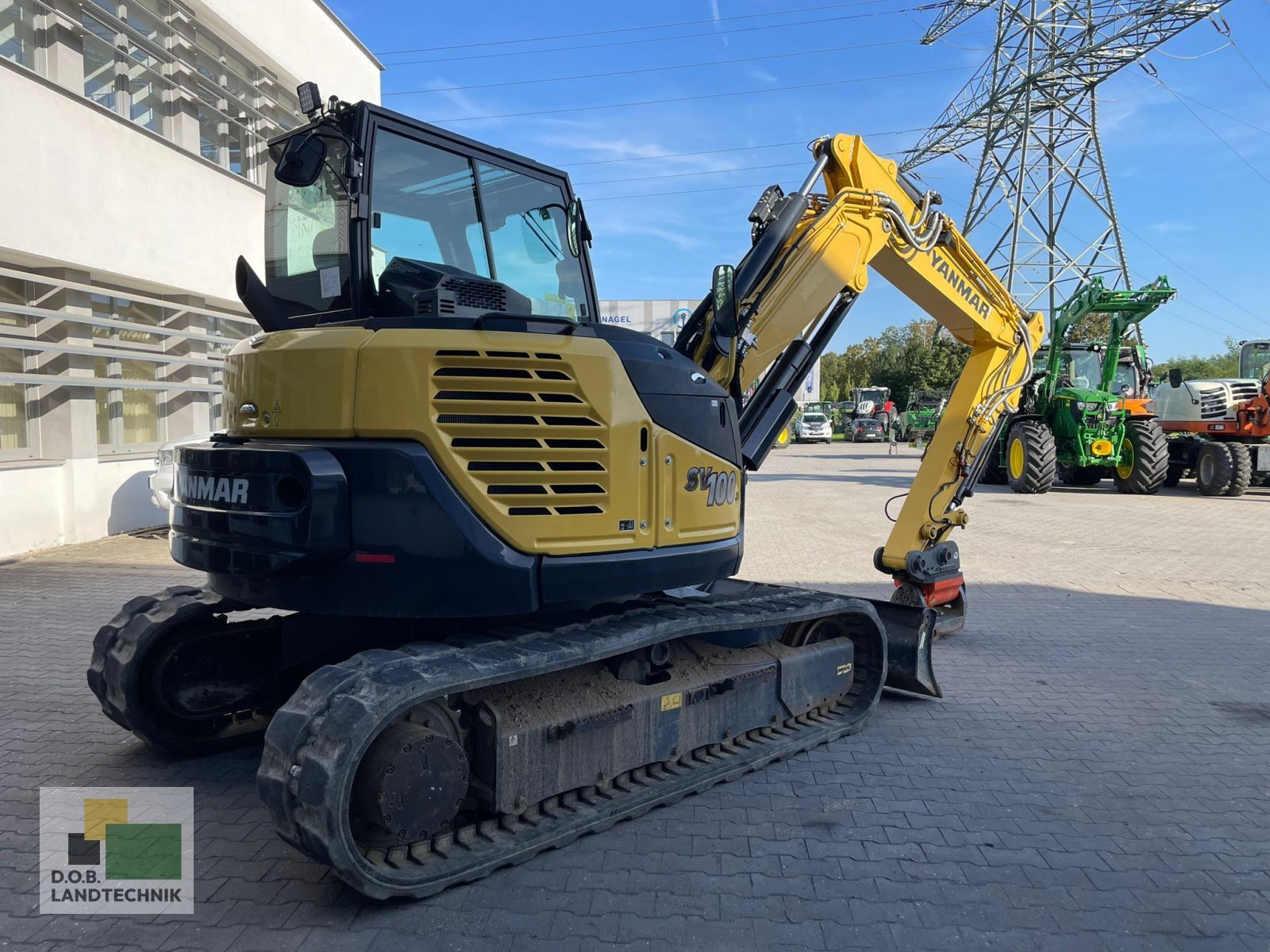 Kettenbagger van het type Yanmar SV 100, Gebrauchtmaschine in Regensburg (Foto 11)