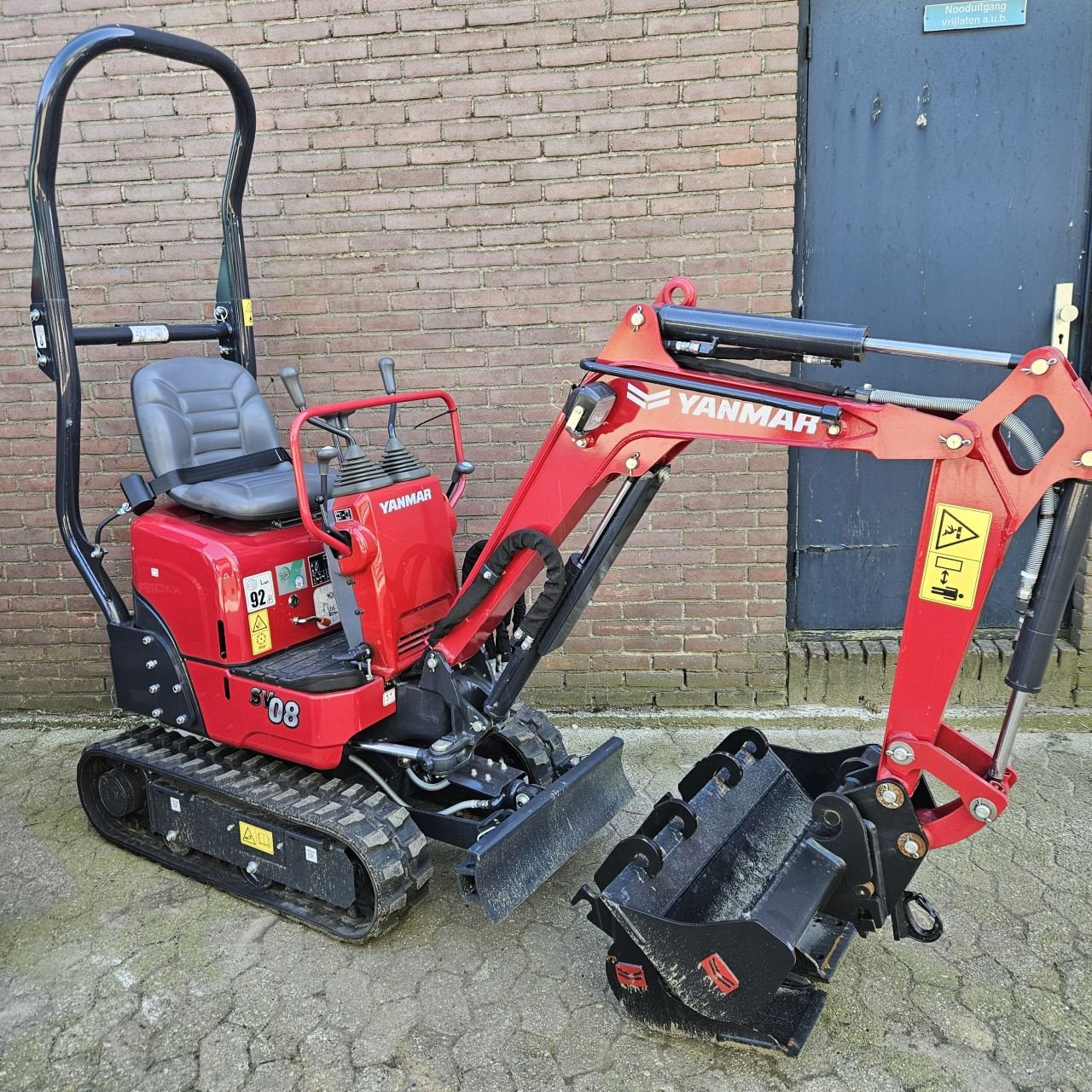 Kettenbagger a típus Yanmar SV08, Neumaschine ekkor: EDE (Kép 3)