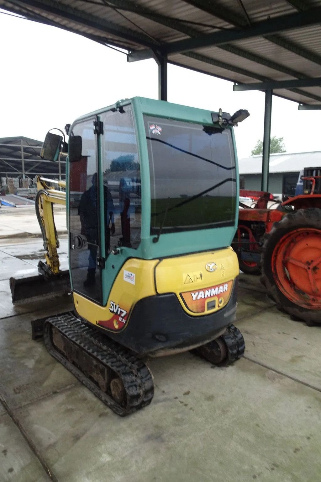 Kettenbagger del tipo Yanmar SV17 minikraan, Gebrauchtmaschine en Losdorp (Imagen 9)