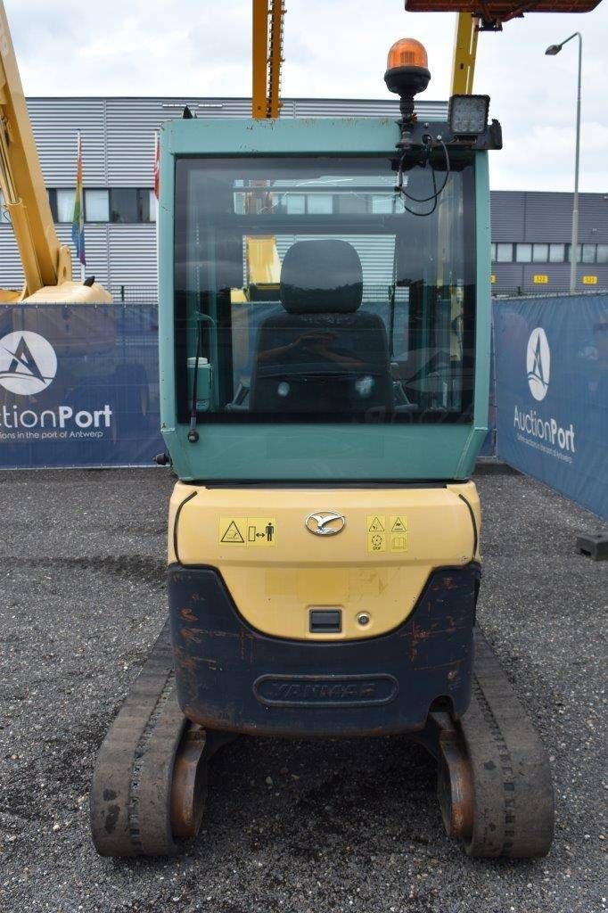 Kettenbagger du type Yanmar SV22, Gebrauchtmaschine en Antwerpen (Photo 5)