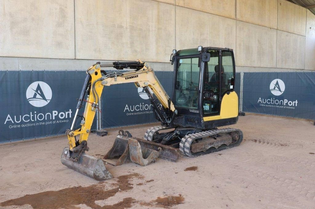 Kettenbagger del tipo Yanmar SV26, Gebrauchtmaschine en Antwerpen (Imagen 9)