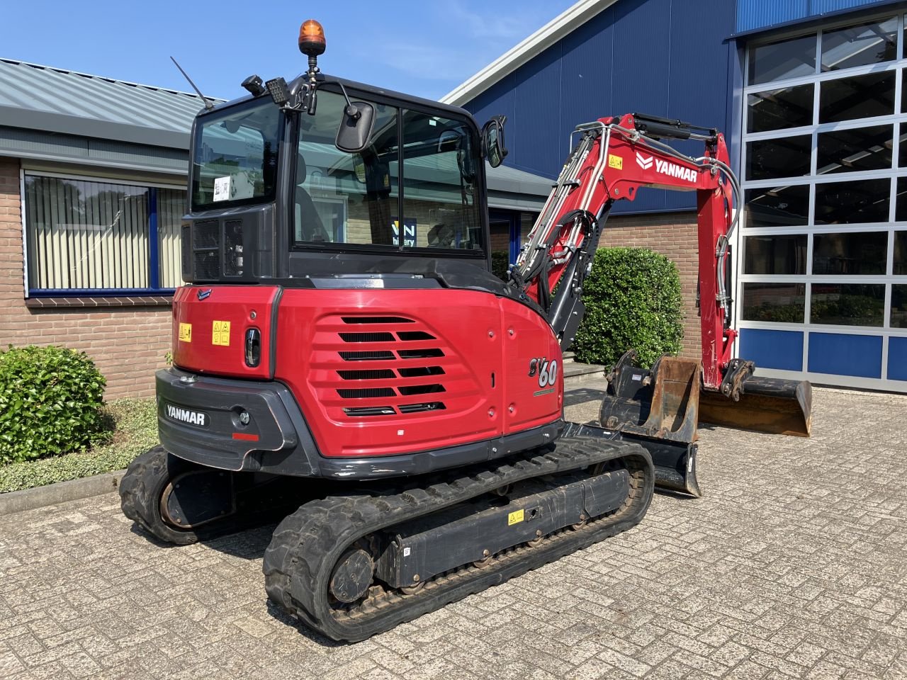 Kettenbagger tip Yanmar SV60-B, Gebrauchtmaschine in Dronten (Poză 4)