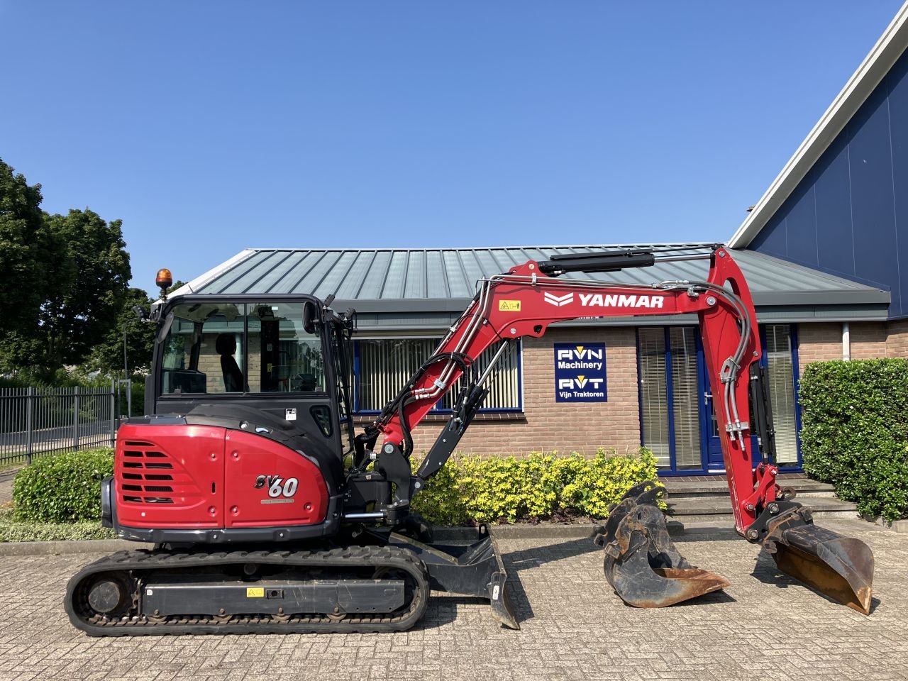 Kettenbagger tip Yanmar SV60-B, Gebrauchtmaschine in Dronten (Poză 5)